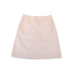 Golfino Pink Star Print Golf Skirt Size 4
